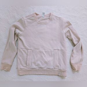 Athleta Girl Sweatshirt Ballet Blush Pink | Size XL (14)